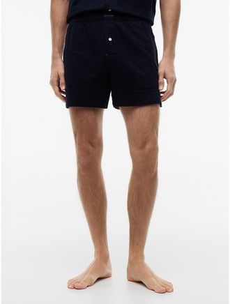 Tommy Hilfiger Mens Boxer Sleep Short - Navy - XL