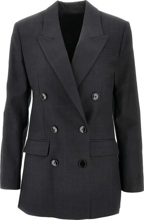 Isabel Marant Jassen, Dames, Zwart, S, Antraciet Jevima Jas