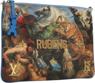 Louis Vuitton Pre-owned Clutches, female, Multicolor, Size: ONE SIZE Pre-owned Accessory Pouch