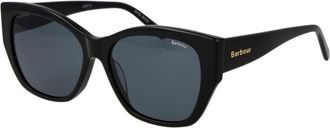 Barbour Black Acetate Womens Sunglasses