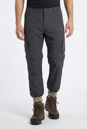 F.lli Campagnolo Zip-off-Hose CMP, Damen, Gr. 50, N-Gr, antracite, Obermaterial: 90% Polyamid, 10% Elasthan, Hosen Zip-off-Hose, f&uuml;r Outdoor-Aktivit&auml;ten und Bergwander