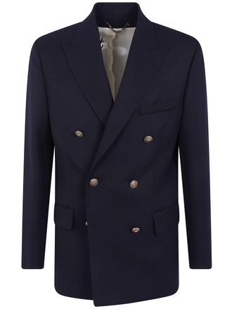 Golden Goose Coat Double Breasted Blazer Golden Ms