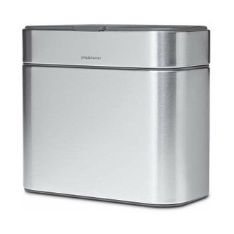 Simplehuman Pattumiere - Pattumiera 4 l, acciaio inox CW1645