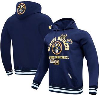 Pro Standard Mens Pro Standard Navy Denver Nuggets Area Code Pullover Hoodie at Nordstrom, Size Medium