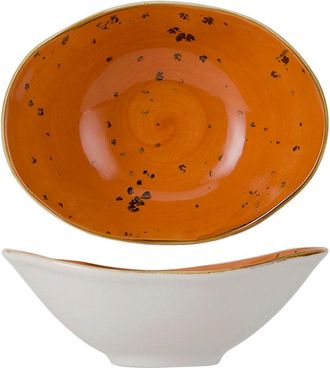 Tuxton Artisan Geode Capistrano Bowl 20oz 8x6-1/4x3, 12 Pieces