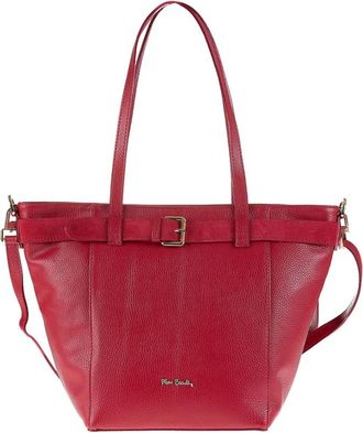 Pierre Cardin Schoudertas - Dames - Schoudertassen - Rood - ONE Size - Katoen - Tassen