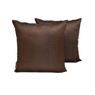 OEM Fundas De Almohada Lumbares Decorativas Homecentric, Color Marr&oacute;n, Paquete De 2, 30 X 50 Cm (12 X 20), Fundas De Almohada Rectangulares De Ray&oacute;n De Co