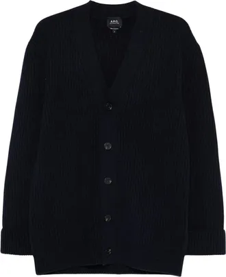 A.P.C. A.p.c., Dames, Truien, Blauw, Maat: S