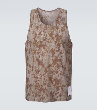 SATISFY Tank top Space-O con stampa