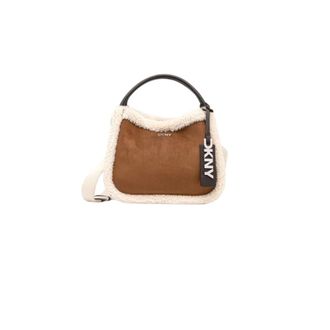 DKNY Dkny - Crossbody Tas - Dames - Tassen - Bruin - Maat: ONE Size Su&egrave;de