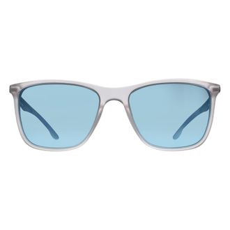 Quiksilver Rectangle Mens Matte Clear Blue Mirrored QS4009 - One Size