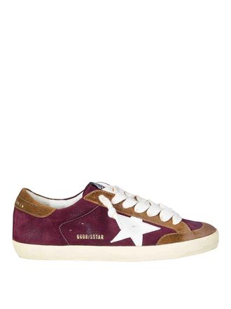 Golden Goose Super Star Suede And Heel Leather Star