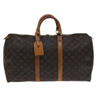 Louis Vuitton Pre-owned Keepall Bag - unisex - Louis Vuitton Vintage - Vintage Weekend Bags - Brown - ONE SIZE - Pre-owned