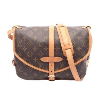 Louis Vuitton Pre-owned Cross Body Bags, female, Brown, Size: ONE SIZE Pre-owned Saumur Monogram shoulder bag