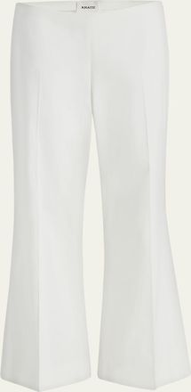 Khaite Walter Cropped Flare Pants