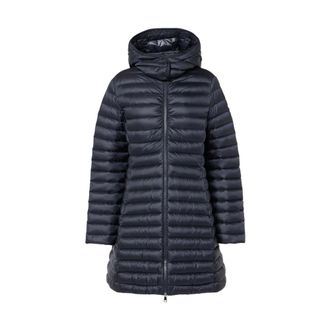 Moncler Dames, Jassen, Blauw, Maat: M Poliester
