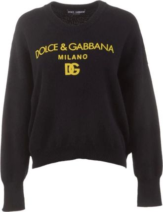 Dolce & Gabbana Jumper - female - Dolce & Gabbana - Cashmere Knitwear - Black - S - Knitwear