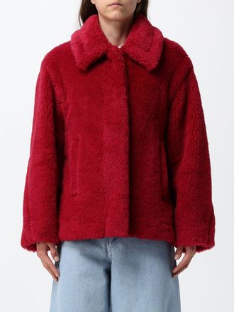 Max Mara Alpaca and Wool Teddy Jacket with Concealed Closure