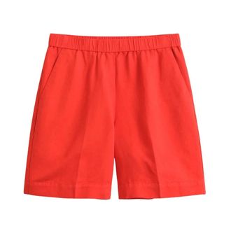 GANT Dames, Korte broeken, Rood, Maat: XS Linnen