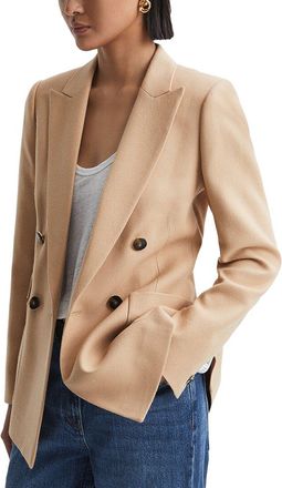 Reiss Larsson Wool-Blend Twill Jacket