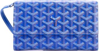 Goyard Varenne Continental Wallet with Strap Coated Canvas