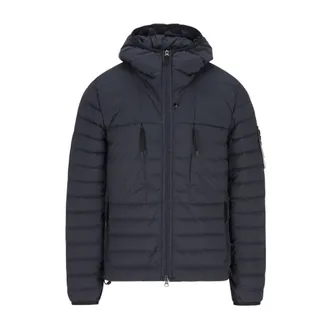 Stone Island Heren, Jassen, Blauw, Maat: XL Polyamide