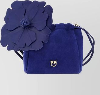 Pinko na suede mini bag