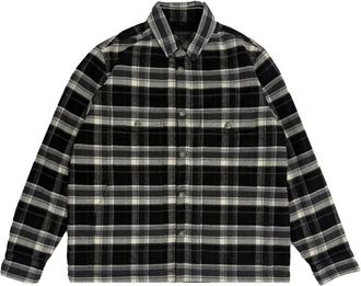 Chrome Hearts Giacca-camicia Work Dog trapuntata - Nero