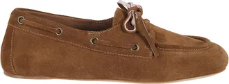3Juin Brown Alex 005 Boat Leather Loafers