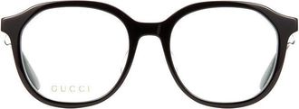 Gucci GG0932OA001 Browline Full Rim Eyeglasses - Green