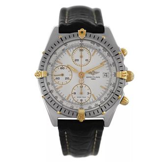 Breitling Pre-owned Breitling Chronomat B13048 Chronograph Automatic Chronometer White Dial Mens Watch B13048