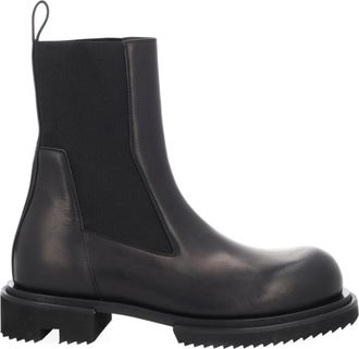 Rick Owens Black Beatle Gabe Boots