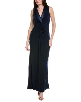 Adrianna Papell Twisted Maxi Dress