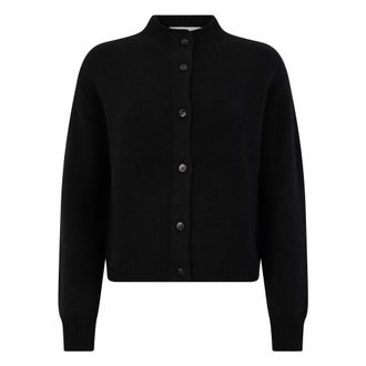 Lisa Yang Truien & Vesten, Dames, Zwart, S, Kasjmier, Cashmere Cardigan