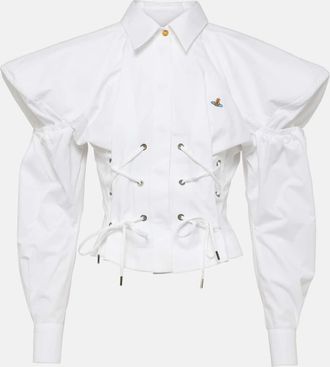Vivienne Westwood Gexy cotton poplin shirt