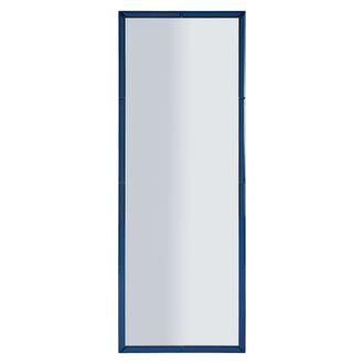 Dmora Espejo Sibiu, Forma Rectangular, Tipo De Pared, Color Estructura Transparente, 55x150h Cm Azul