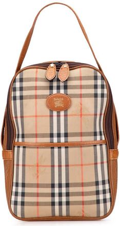Burberry Pre-owned Burberry Haymarket Check Canvas Handbag Ladies FAVAT13QYEBVNBUZ