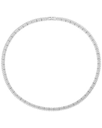 Electric Picks Silver Plated Bronx Necklace