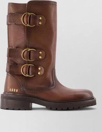 Golden Goose leather ankle boots