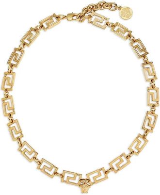 Versace griechische Medusa-Halskette