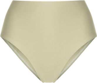Matteau high-waisted bikini bottoms - women - Elastane/Nylon - 1 - Green