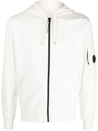 C.P. Company Hoodie met rits - Wit