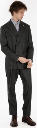 L.B.M. 1911 Abito doppiopetto verde scuro