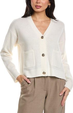Reiss Maeve Wool Cropped Cardigan