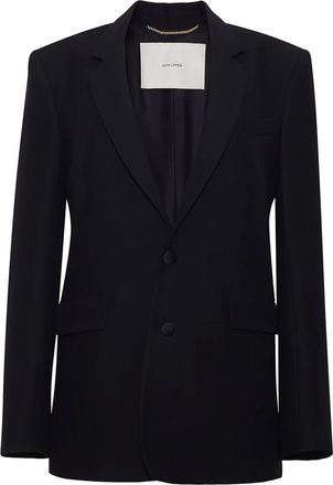 Adam Lippes Blazer a due bottoni - Nero