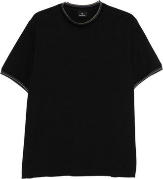 Paul Smith T-Shirt With Striped Crew Neck
