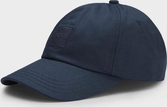 HUGO BOSS Mens BOSS Orange Derrel Mens Cap - Dark Blue 404 - Navy - Size: ONE size
