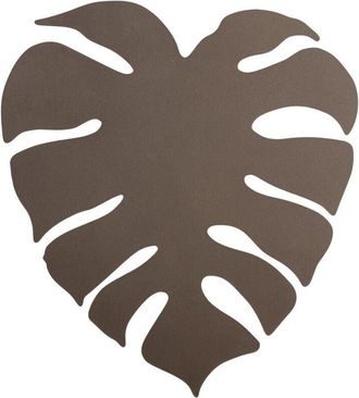 Luminosa Light Designs TK Monstera Lámpara de pared empotrada marrón 3xG9