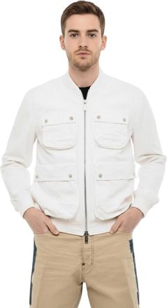 Dsquared2 White Regular Bomber Jacket
