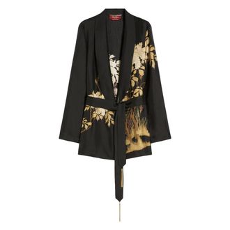 Max Mara Blazers, female, Black, Size: L Casacca